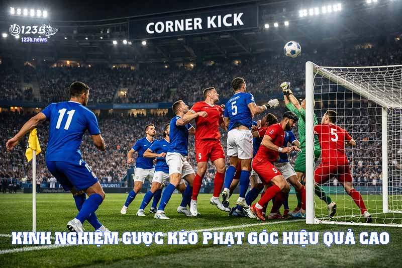Kinh nghiệm cược kèo phạt góc hiệu quả cao